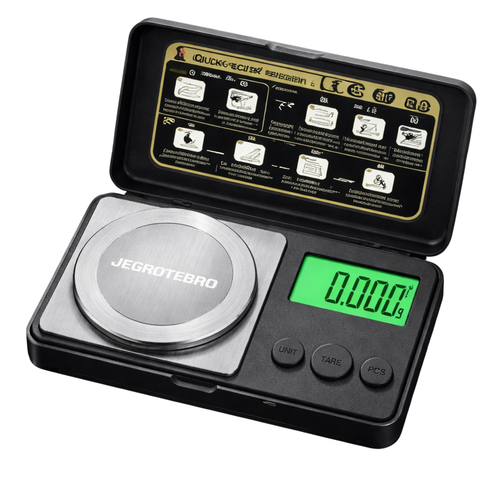Digitale Micro Weegschaal 0.001g - Jegrotebro