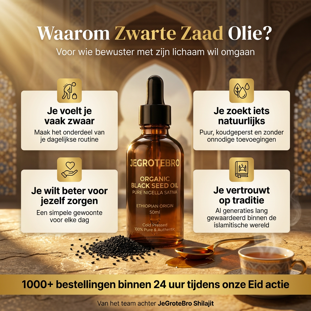 Zwarte Zaad Olie