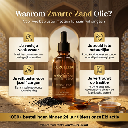 Zwarte Zaad Olie
